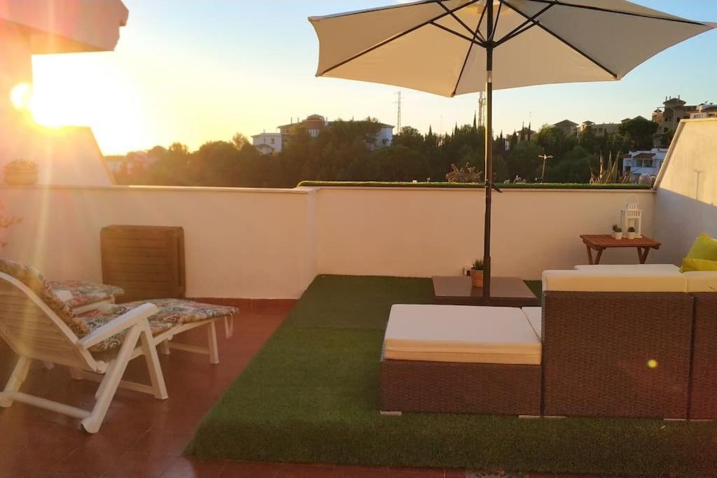 Chill Out Place For 4 In Benalmadena Pueblo מראה חיצוני תמונה